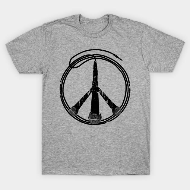 music not war II T-Shirt by clingcling